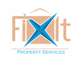 Fix-It Property Services logo design by Kipli92