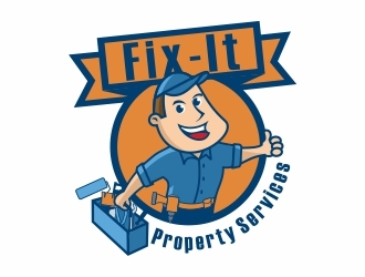 Fix-It Property Services logo design by Alfatih05