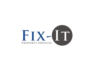 Fix-It Property Services logo design by asyqh