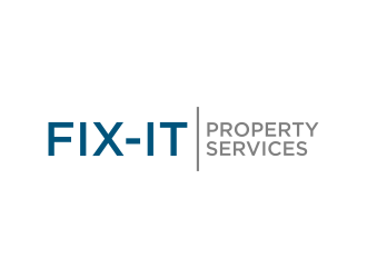 Fix-It Property Services logo design by p0peye