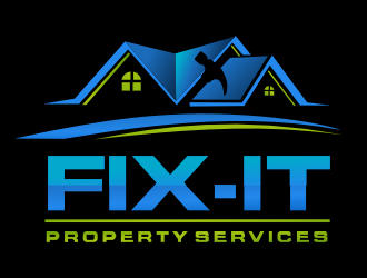 Fix-It Property Services logo design by aldesign