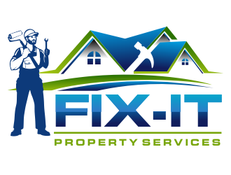 Fix-It Property Services logo design by aldesign