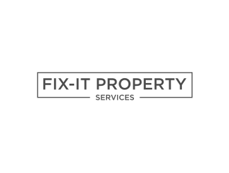 Fix-It Property Services logo design by Inaya