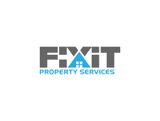 Fix-It Property Services logo design by hwkomp