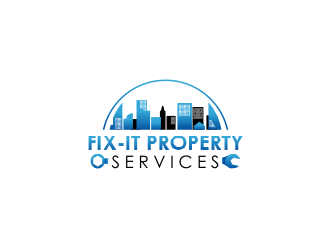 Fix-It Property Services logo design by Cacinggodong