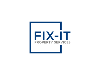 Fix-It Property Services logo design by scolessi