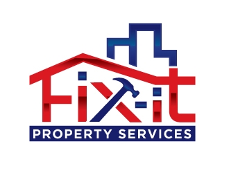 Fix-It Property Services logo design by Foxcody