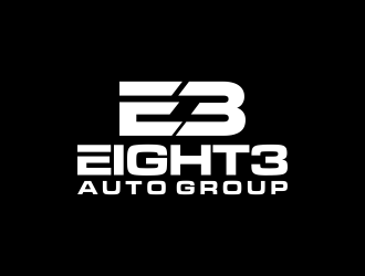 Eight3 auto group logo design by sitizen