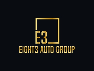 Eight3 auto group logo design by aryamaity