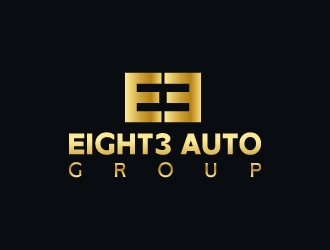 Eight3 auto group logo design by aryamaity