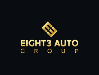 Eight3 auto group logo design by aryamaity