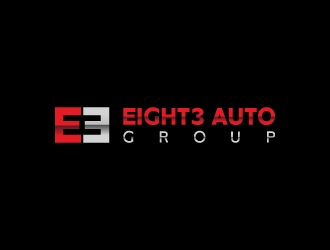 Eight3 auto group logo design by aryamaity