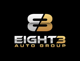 Eight3 auto group logo design by lexipej