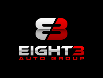 Eight3 auto group logo design by lexipej