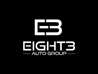 Eight3 auto group logo design by uttam