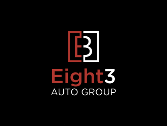 Eight3 auto group logo design by grafisart2