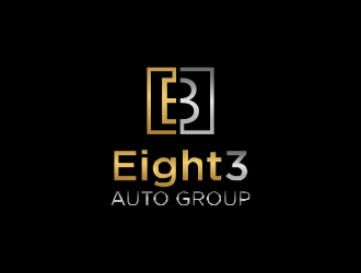 Eight3 auto group logo design by grafisart2