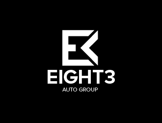 Eight3 auto group logo design by czars