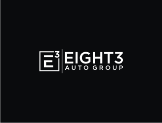 Eight3 auto group logo design by narnia