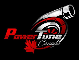 PowerTune Canada logo design by Suvendu