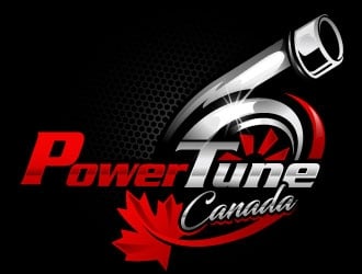 PowerTune Canada logo design by Suvendu