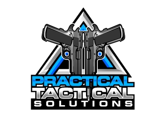 Practical Tactical Solutions  logo design by aRBy