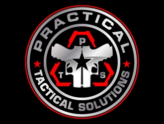 Practical Tactical Solutions  logo design by jaize