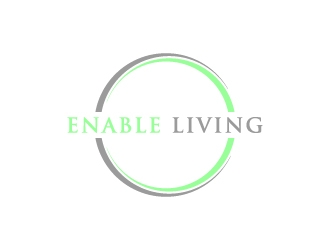 Enable Living logo design by BrainStorming