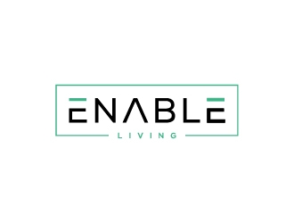 Enable Living logo design by BrainStorming