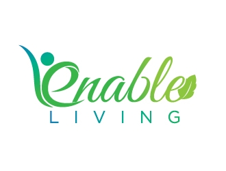 Enable Living logo design by KreativeLogos