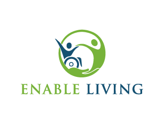 Enable Living logo design by akilis13