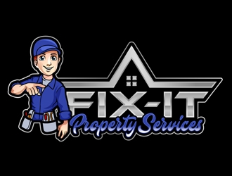 Fix-It Property Services logo design by DreamLogoDesign