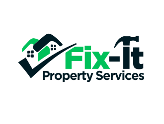 Fix-It Property Services logo design by YONK