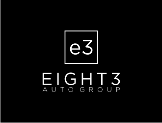 Eight3 auto group logo design by asyqh