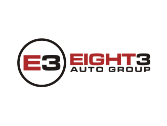 Eight3 auto group logo design by rief