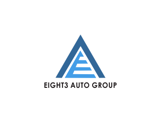 Eight3 auto group logo design by Greenlight