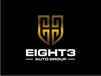 Eight3 auto group logo design by hopee