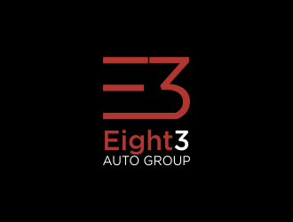 Eight3 auto group logo design by grafisart2