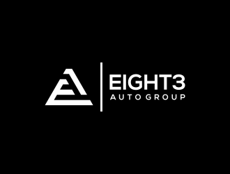 Eight3 auto group logo design by Editor