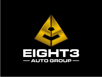 Eight3 auto group logo design by hopee