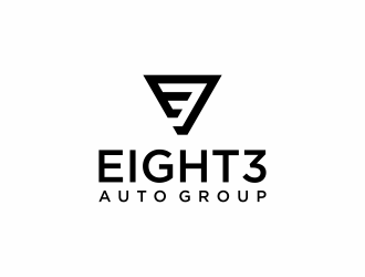 Eight3 auto group logo design by Editor