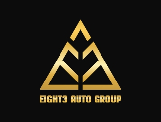 Eight3 auto group logo design by aryamaity