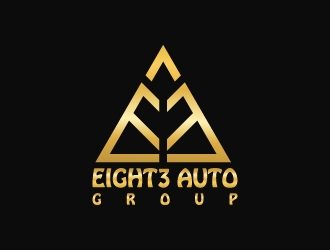 Eight3 auto group logo design by aryamaity