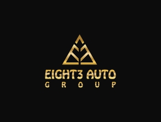 Eight3 auto group logo design by aryamaity