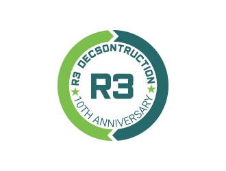 R3 Decsontruction logo design by drifelm