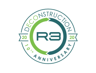 R3 Decsontruction logo design by GemahRipah