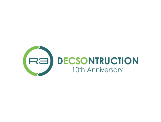 R3 Decsontruction logo design by oke2angconcept