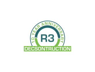 R3 Decsontruction logo design by salis17