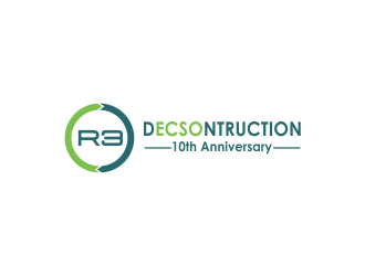 R3 Decsontruction logo design by oke2angconcept