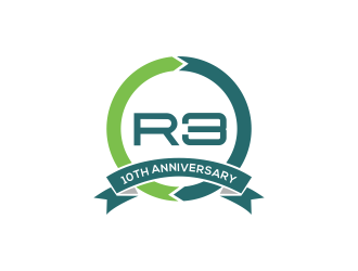 R3 Decsontruction logo design by qqdesigns